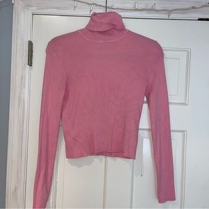 Zara Pink Turtle Neck